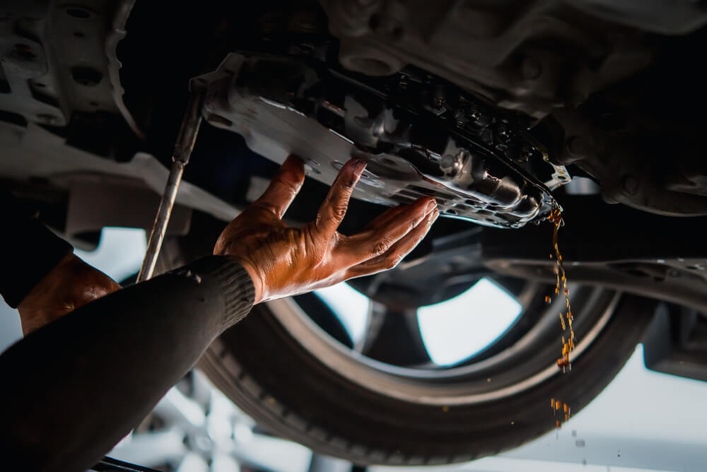 how to check transmission fluid without dipstick