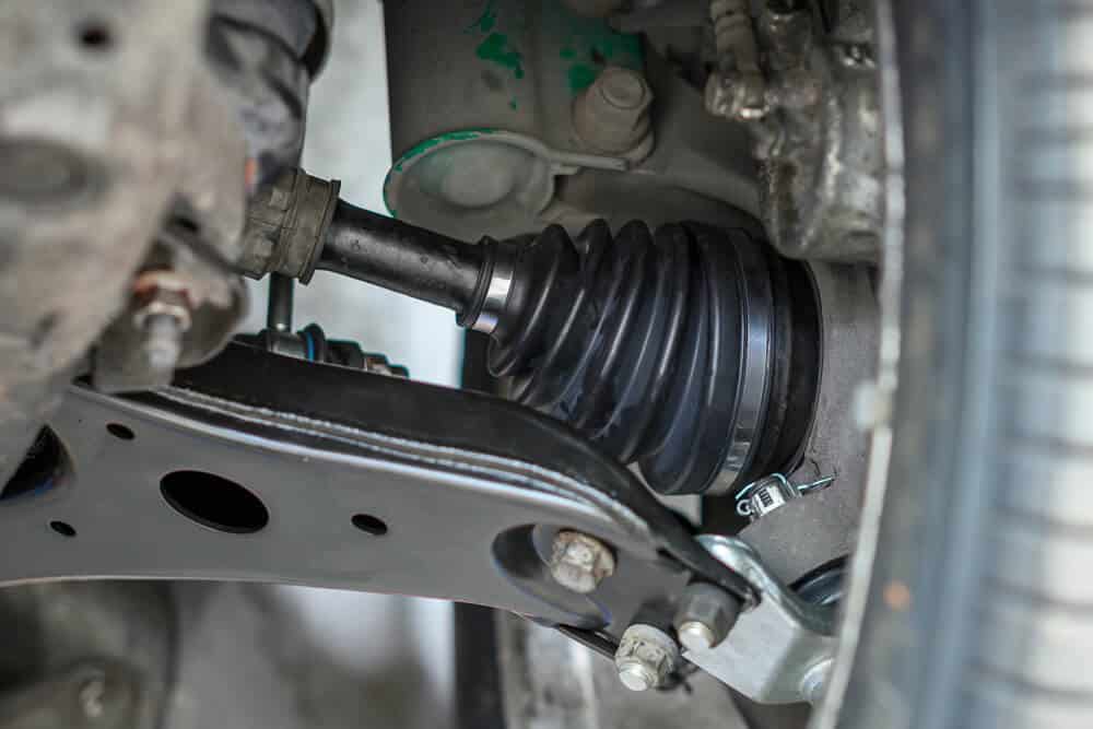 how to remove stuck cv axle